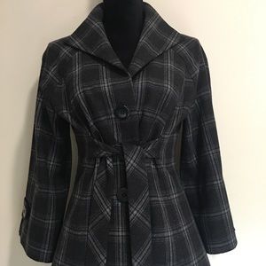 Gray Periphery blazer coat